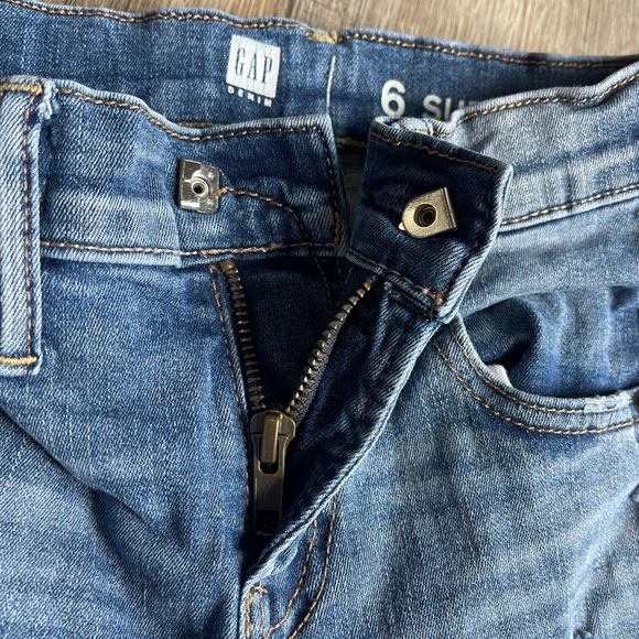 Gap distressed little kid skinny jeans - Picture 6 of 7